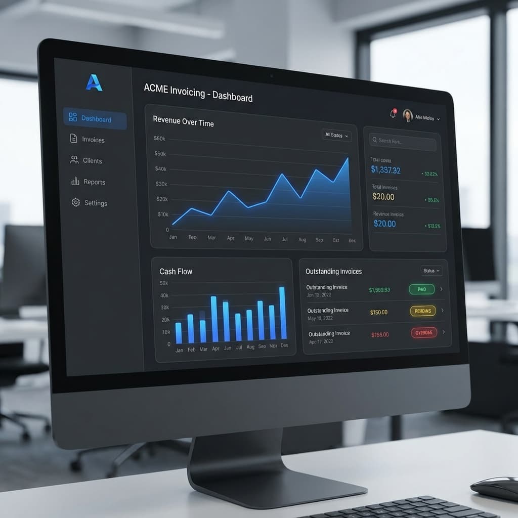 Vasat Invoicing Dashboard