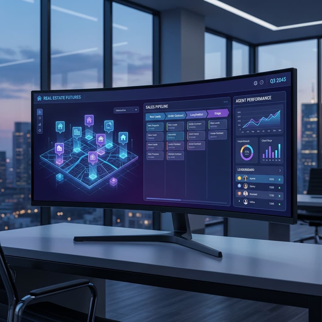 Real Estate CRM Dashboard